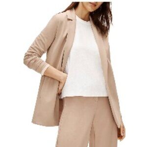 Eileen Fisher Notch Collar Jacket size medium color Bramble